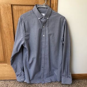 Ryan Seacrest Dress Shirt 16x34/35 Slim Fit